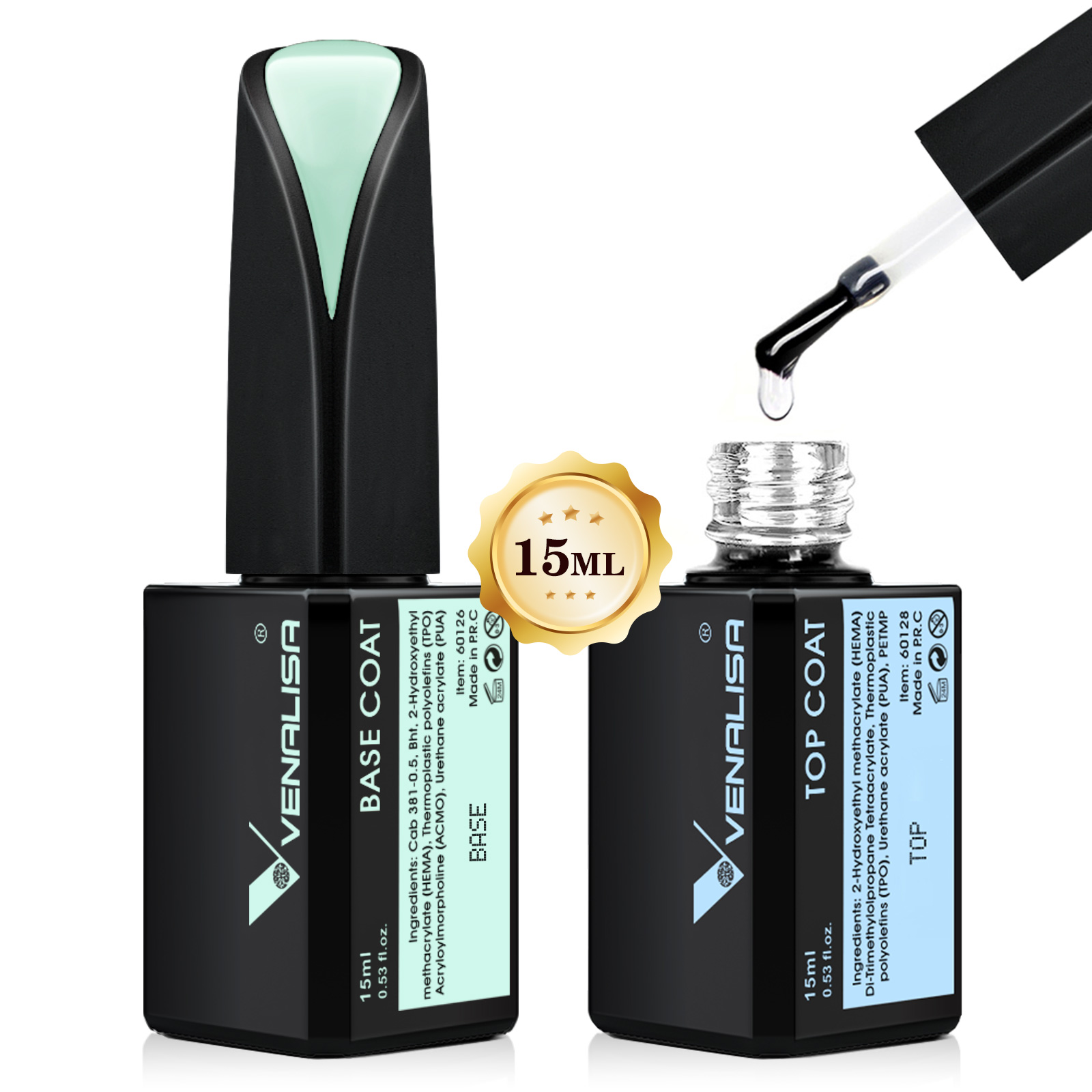 Nail Art One Piece - VENALISA ยาว Diamond Top Coat Super