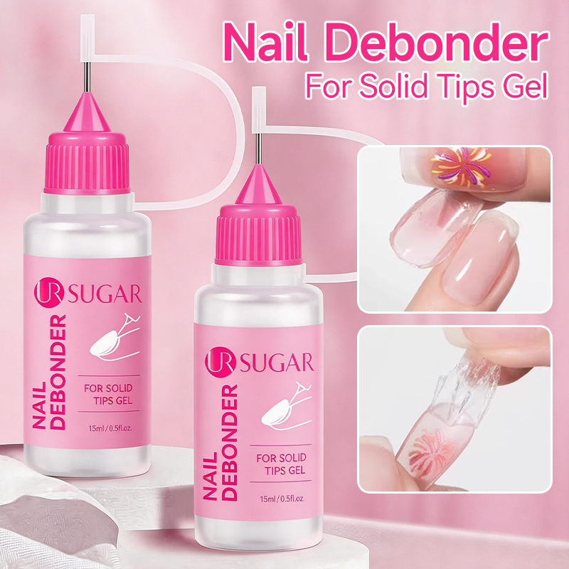Nail Art Fake Nails - น้ำยาล้างกาวติดเล็บ UR SUGAR 15 มล. ชนิดเจล