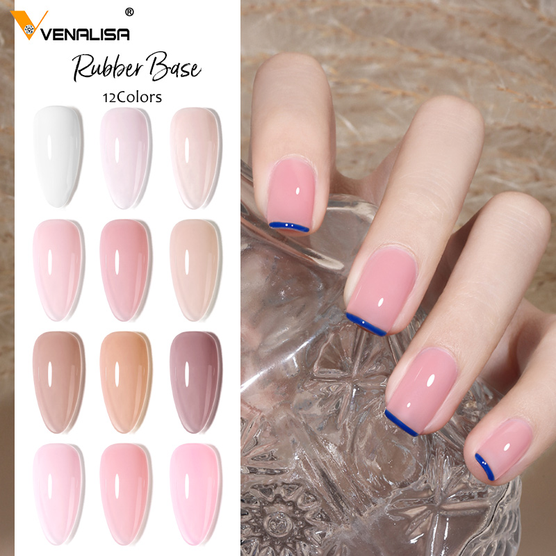 VENALISA ยาง Base Coat สีสีเจล - Nail Art One Piece บทวิจารณ์และราคา