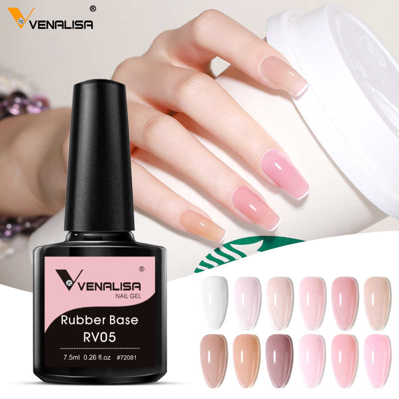 VENALISA ยาง Base Coat สีสีเจล - Nail Art One Piece บทวิจารณ์และราคา