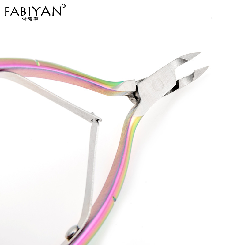 สแตนเลสสตีล Cuticle Nipper Cli - Nail Art Rainbow บทวิจารณ์และราคา
