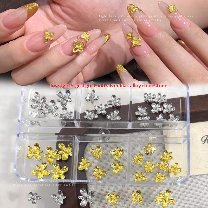 20/30 ชิ้น อุปกรณ์ตกแต่งเล็บ 3 - Nail Art Lilac บทวิจารณ์และราคา