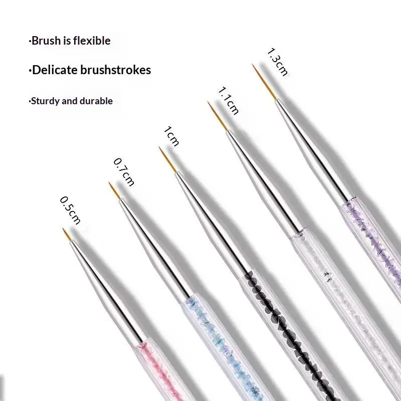 ชุดแปรงแต่งเล็บลายเส้นประดับเพ - Nail Art Dotting Tool บทวิจารณ์และราคา