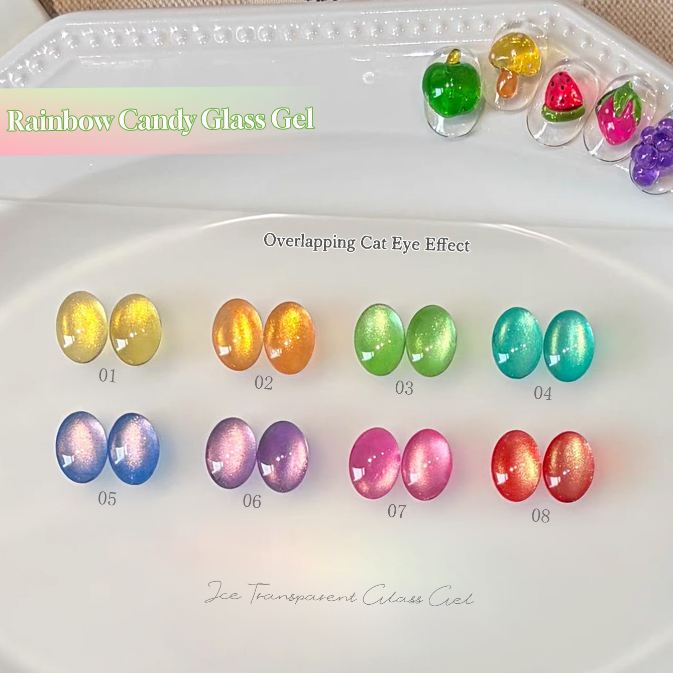 SHAKA 1 ชิ้น 2026 พาเลทใหม่ ซี - Nail Art Rainbow บทวิจารณ์และราคา