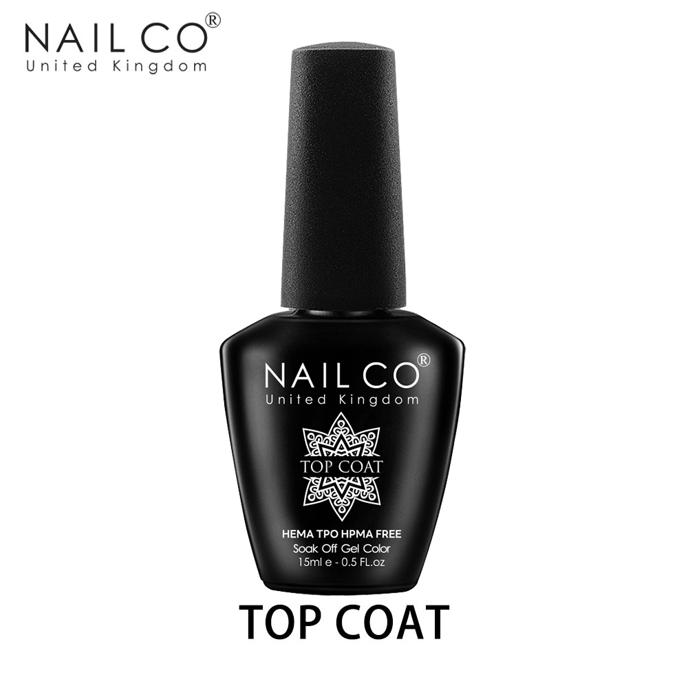 NAILCO 15 มล. ท็อปโค้ทและเบสโค - Nail Art One Piece บทวิจารณ์และราคา