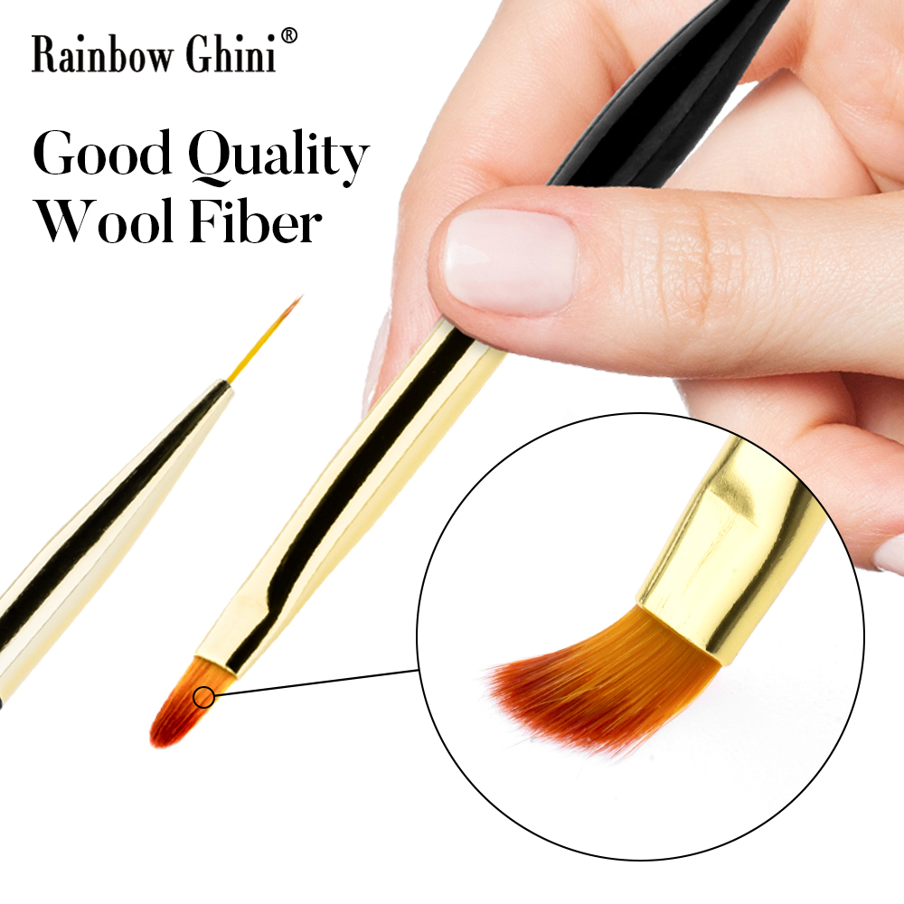 ชุดแปรงเพ้นท์เล็บ Rainbow Ghin - Nail Art Rainbow บทวิจารณ์และราคา