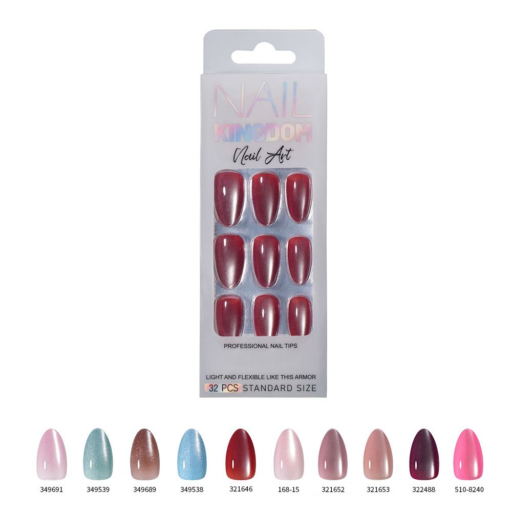 VITAGWX 32 ชิ้น เล็บปลอมแบบกดต - Nail Art Emerald บทวิจารณ์และราคา
