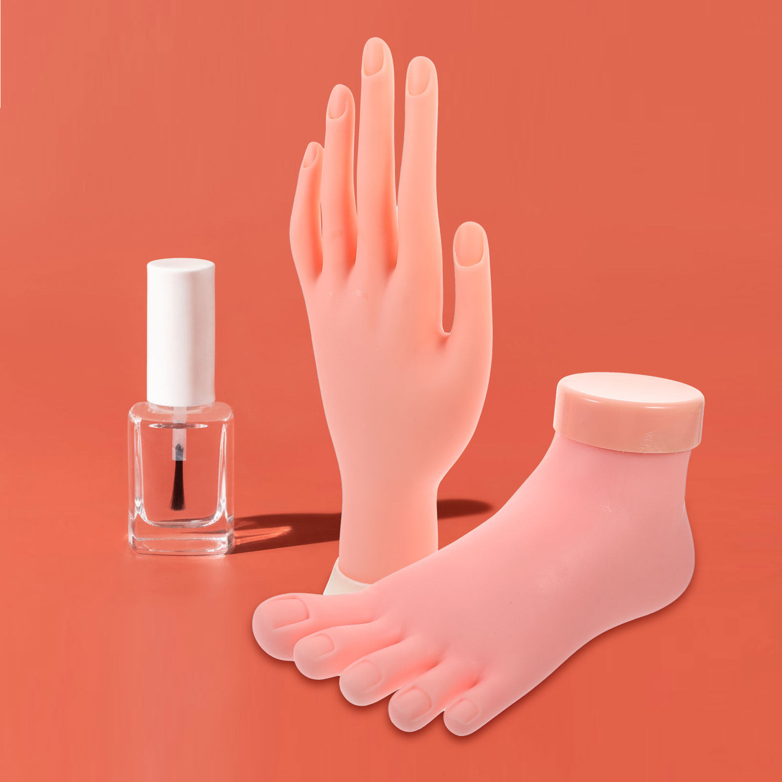 2 ชิ้น อุปกรณ์ฝึกทำเล็บมือและเ - Nail Art Fake Nails บทวิจารณ์และราคา