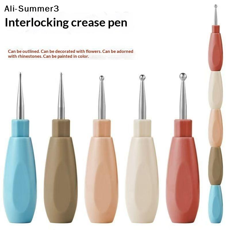 【A3s】ชุดอุปกรณ์ตกแต่งเล็บ 5 ชิ - Nail Art Dotting Tool บทวิจารณ์และราคา