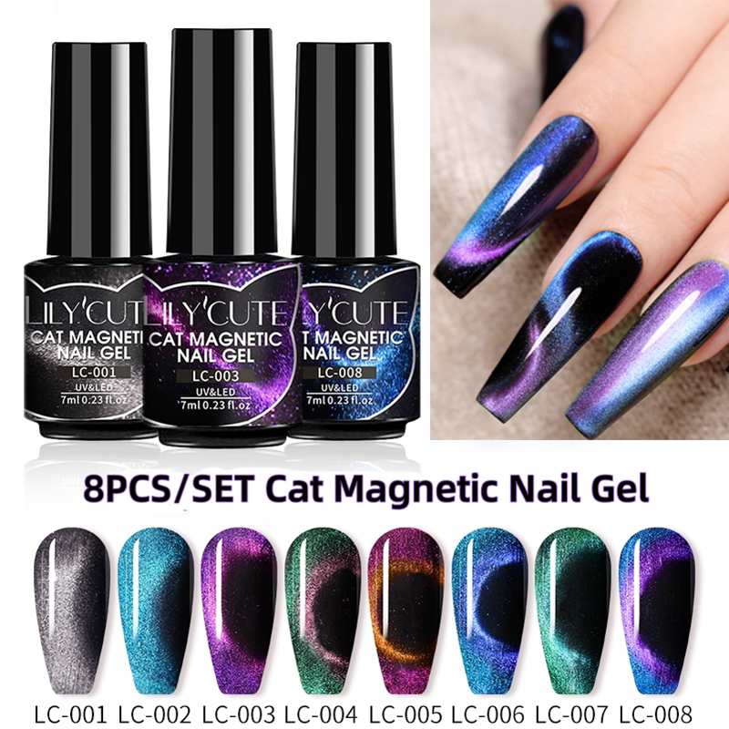 LILYCUTE 7ML 9D สตาร์รี่ เรนโบ - Nail Art Rainbow บทวิจารณ์และราคา
