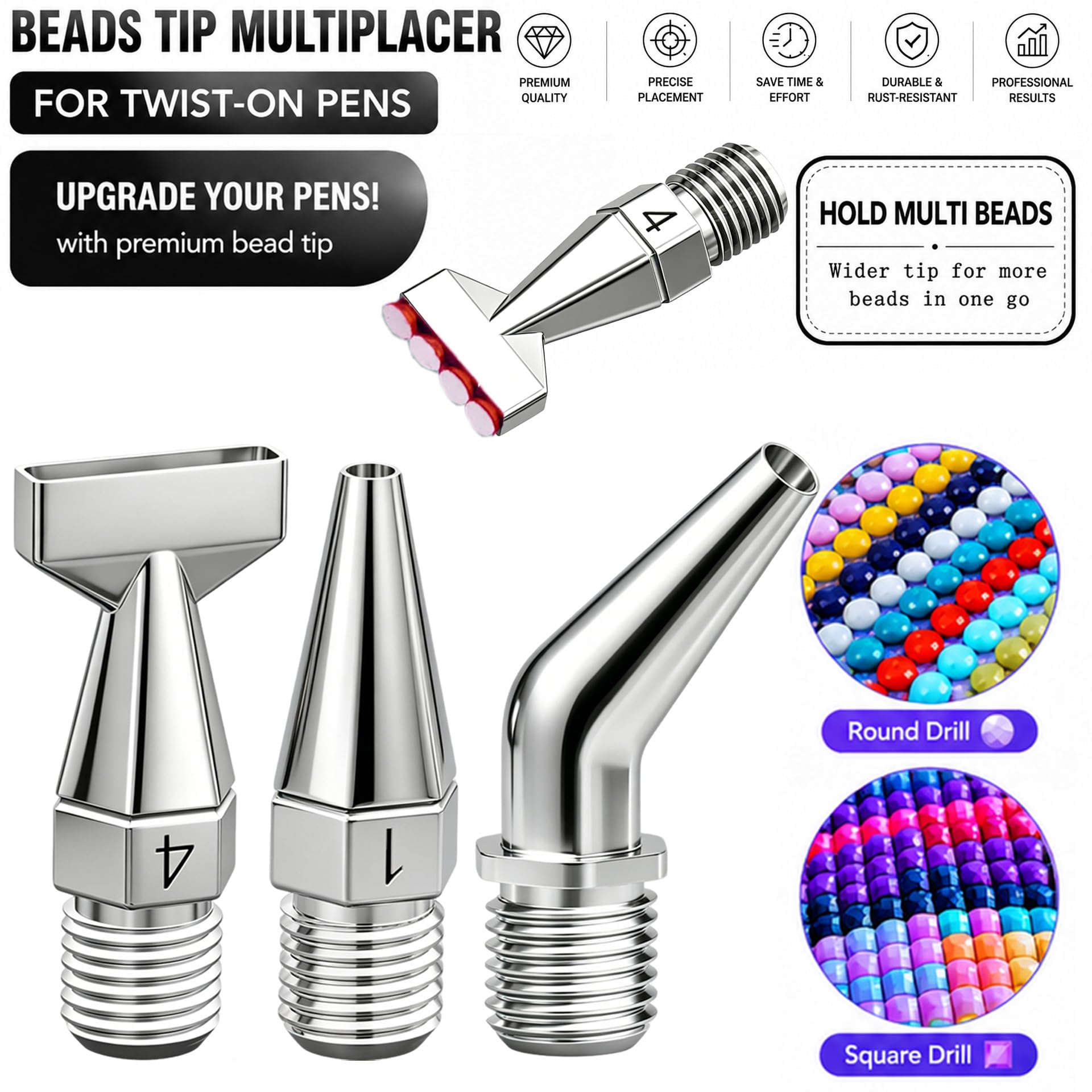 ปากกาสำหรับงานเพ้นท์เพชร ปลายโ - Nail Art Dotting Tool บทวิจารณ์และราคา