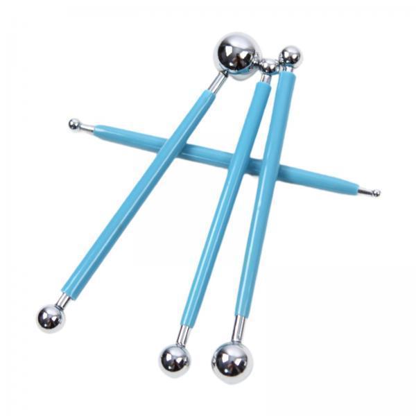 2 ชุด 4 ชิ้น อุปกรณ์แต้มจุดแบบ - Nail Art Dotting Tool บทวิจารณ์และราคา