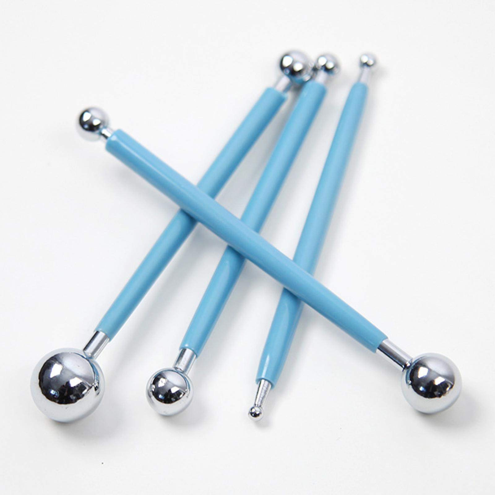 2 ชุด 4 ชิ้น อุปกรณ์แต้มจุดแบบ - Nail Art Dotting Tool บทวิจารณ์และราคา