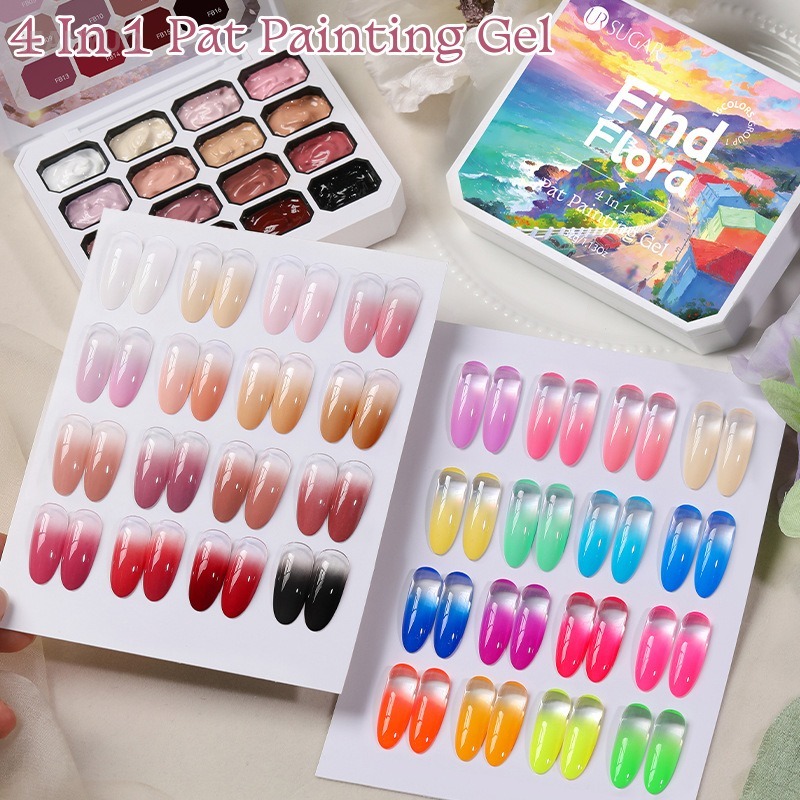 เจลเพ้นท์เล็บ 4 in 1 16 สี สำห - Nail Art One Piece บทวิจารณ์และราคา
