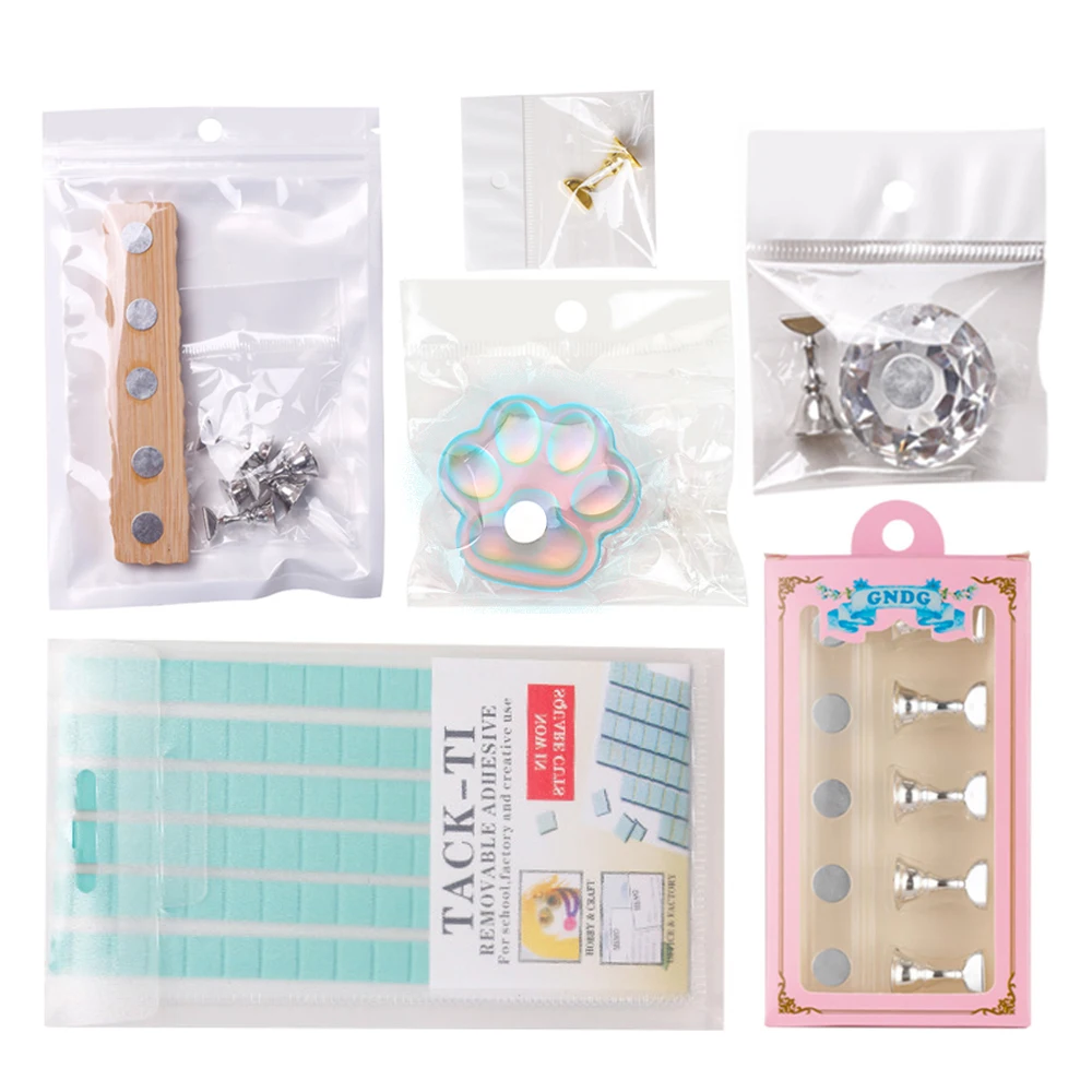 ที่ยึดเล็บหมากรุกแม่เหล็ก5ชิ้น - Nail Art Gold บทวิจารณ์และราคา