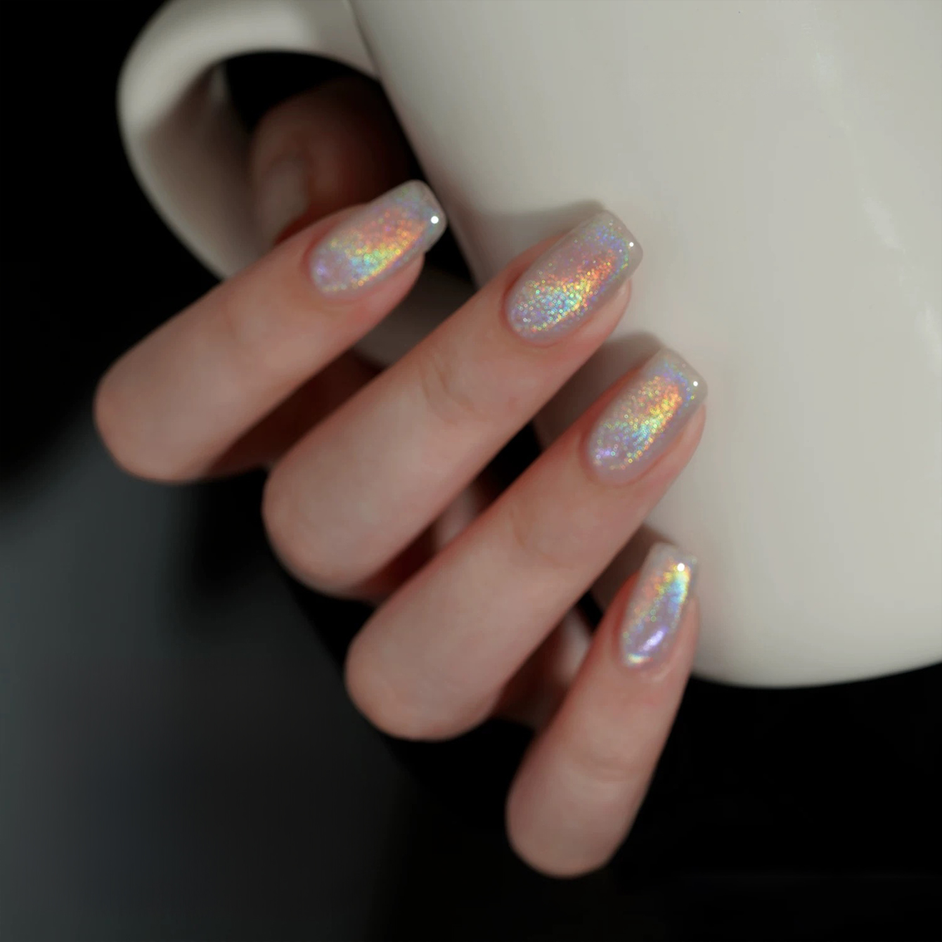 MIANEL เลเซอร์ ไม่มีสีพื้นหลัง - Nail Art Rainbow บทวิจารณ์และราคา