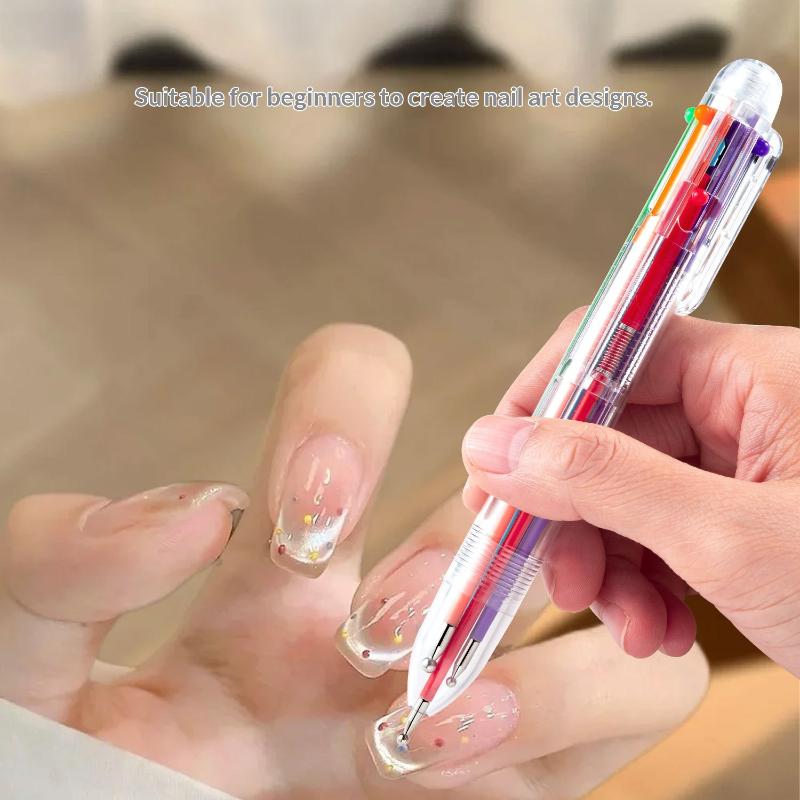 ปากกาแต่งเล็บ 6 in 1 สำหรับวาด - Nail Art Dotting Tool บทวิจารณ์และราคา