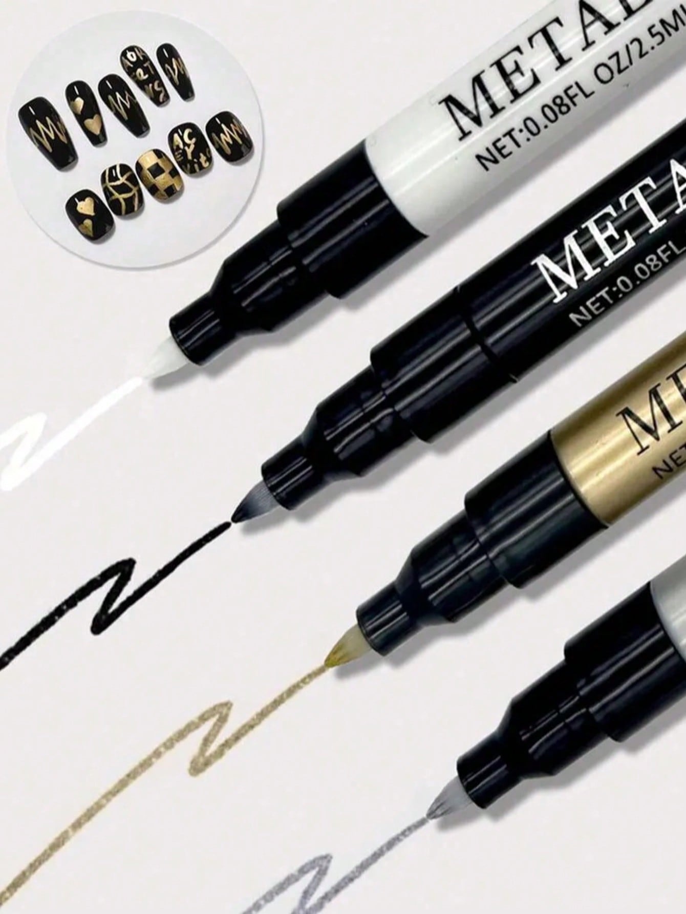 ปากกาเพ้นท์เล็บ 0.8 มม. 1 ชิ้น - Nail Art Dotting Tool บทวิจารณ์และราคา