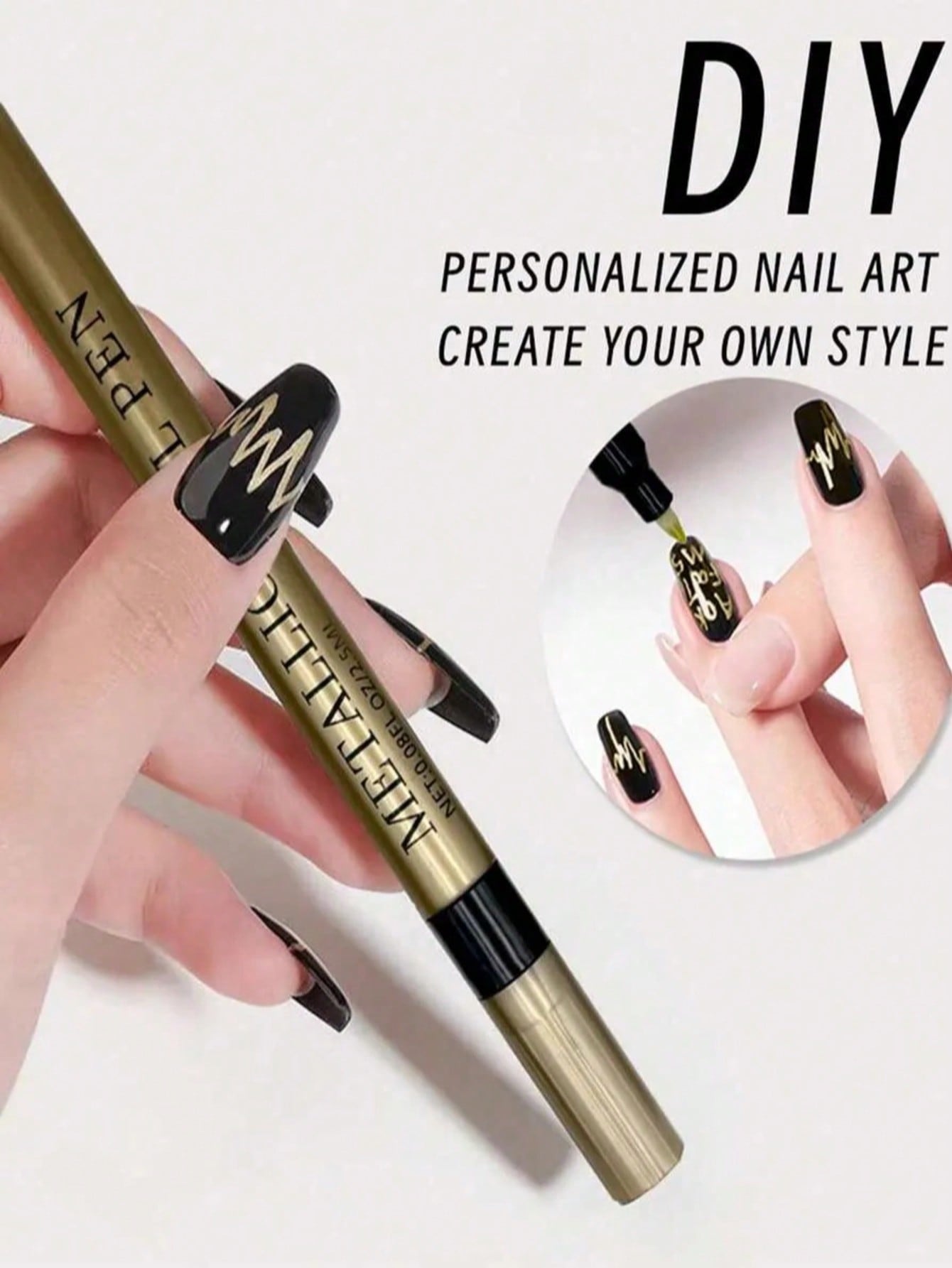 ปากกาเพ้นท์เล็บ 0.8 มม. 1 ชิ้น - Nail Art Dotting Tool บทวิจารณ์และราคา