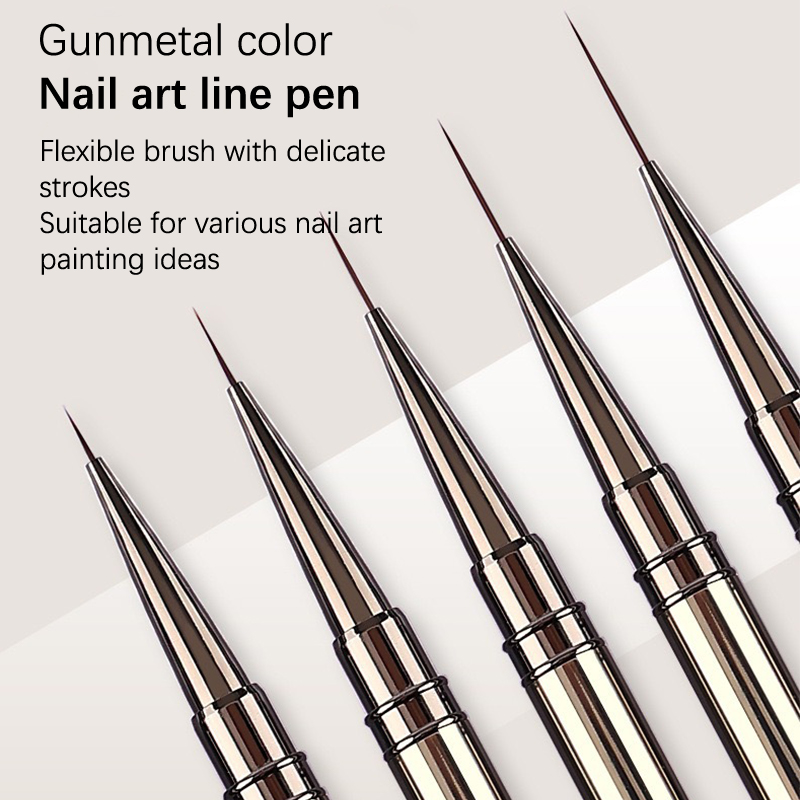 แปรงเพ้นท์เล็บ 1 ชิ้น ปากกาเพ้ - Nail Art Sch บทวิจารณ์และราคา