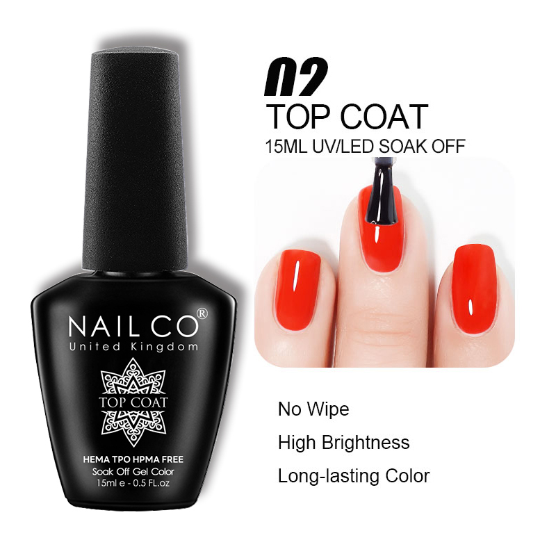 น้ำยาทาเล็บ NAILCO ท็อปโค้ท เบ - Nail Art One Piece บทวิจารณ์และราคา