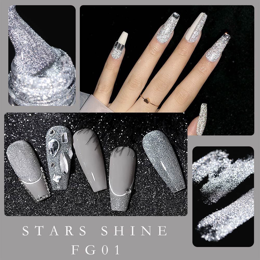 Canni เจลสะท้อนแสง Bright Effe - Nail Art Rainbow บทวิจารณ์และราคา