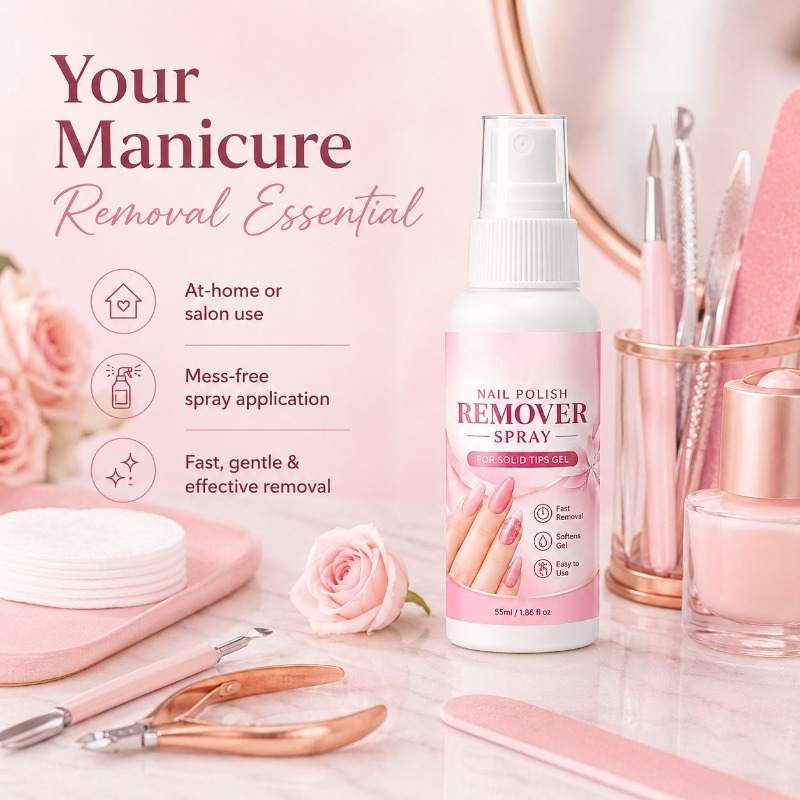 สเปรย์ล้างเล็บเจลแบบแข็ง น้ำยา - Nail Art Fake Nails บทวิจารณ์และราคา