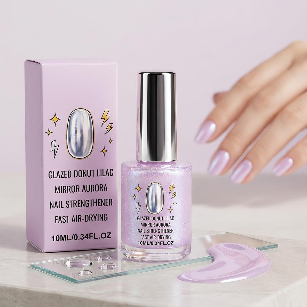 ยาทาเล็บสีม่วงอ่อนแบบเคลือบเงา - Nail Art Lilac บทวิจารณ์และราคา