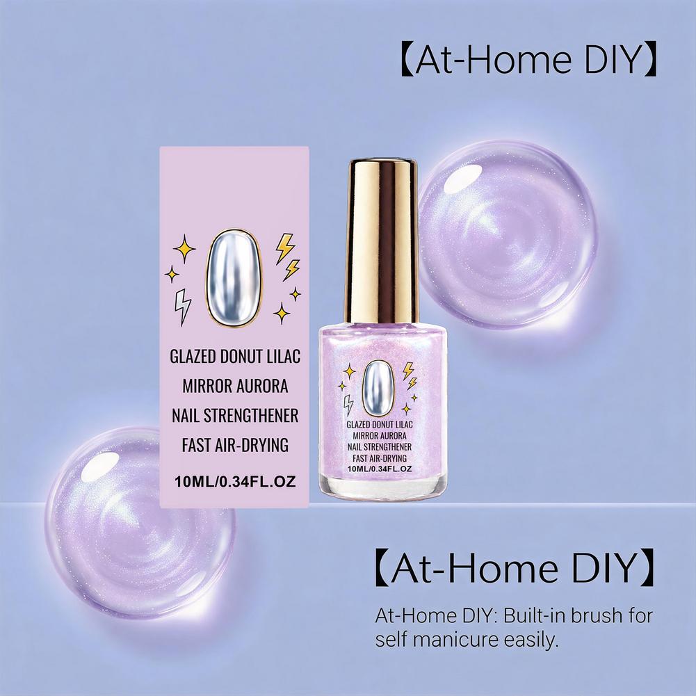 ยาทาเล็บสีม่วงอ่อนแบบเคลือบเงา - Nail Art Lilac บทวิจารณ์และราคา
