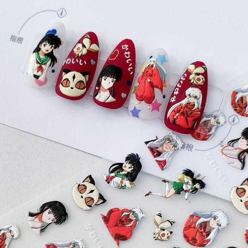 สติกเกอร์ติดเล็บลายอนิเมะ อินุ - Nail Art One Piece บทวิจารณ์และราคา