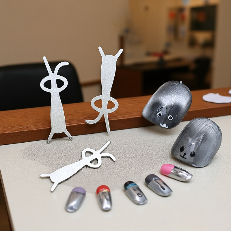 5PCS กระต่ายหมี Cat Eye Magnet - Nail Art One Piece บทวิจารณ์และราคา