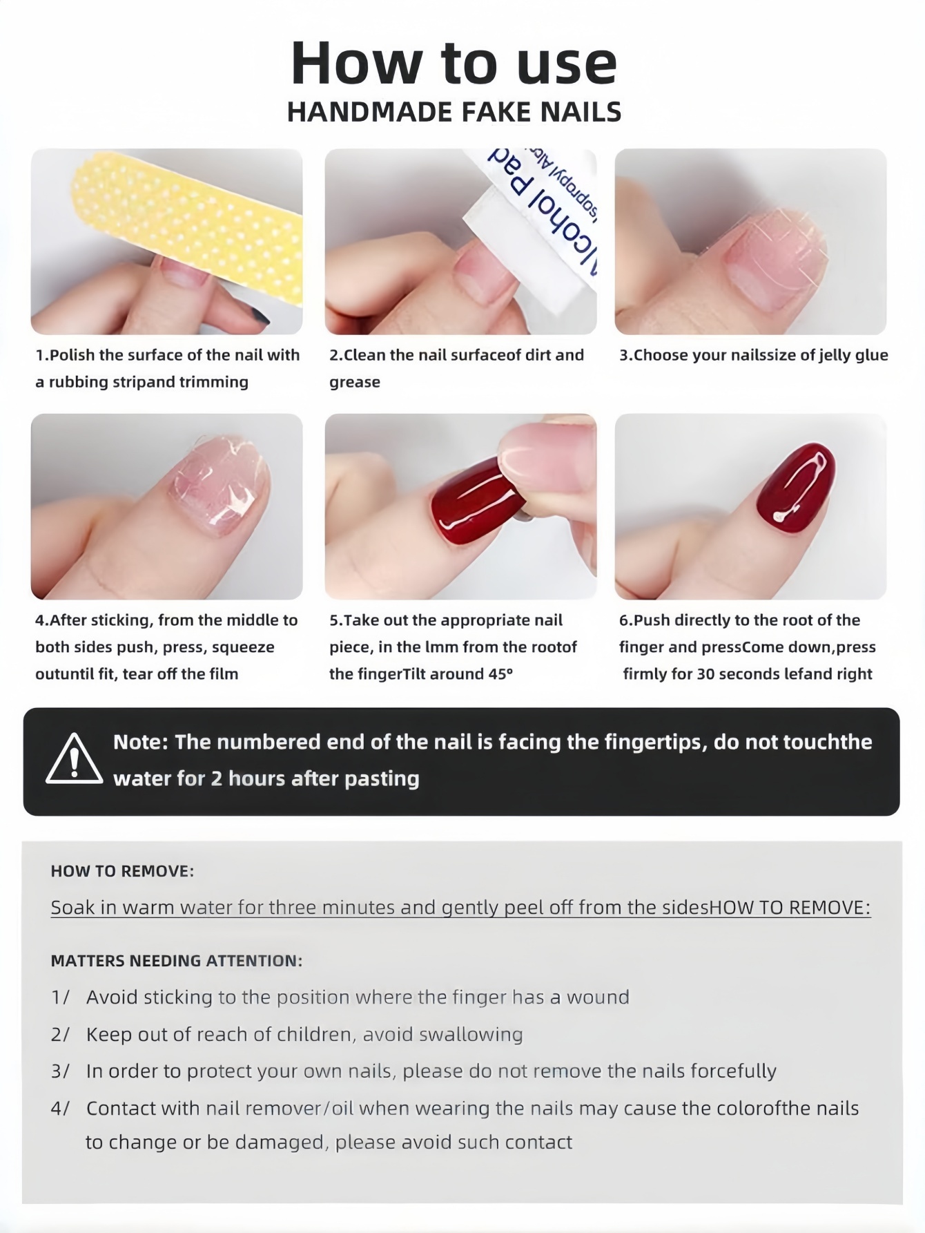 เล็บปลอมทรงวงรีขนาดเล็ก 10 ชิ้ - Nail Art Gold บทวิจารณ์และราคา