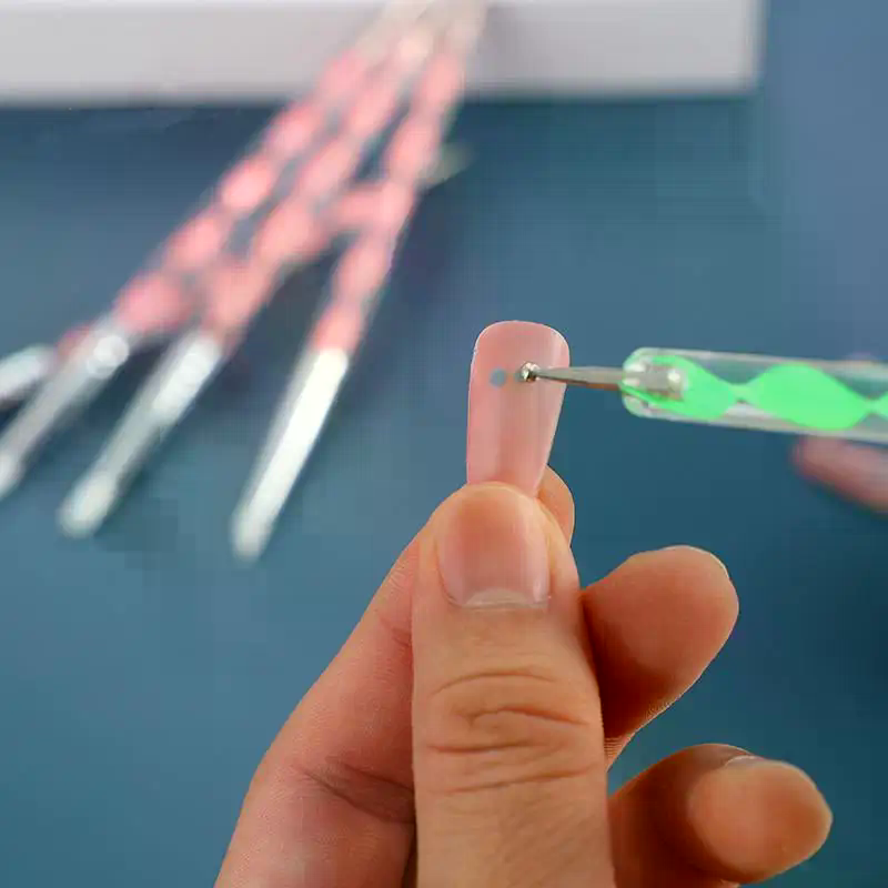 ชุดเครื่องมือปั้นดินซิลิโคน 5  - Nail Art Dotting Tool บทวิจารณ์และราคา