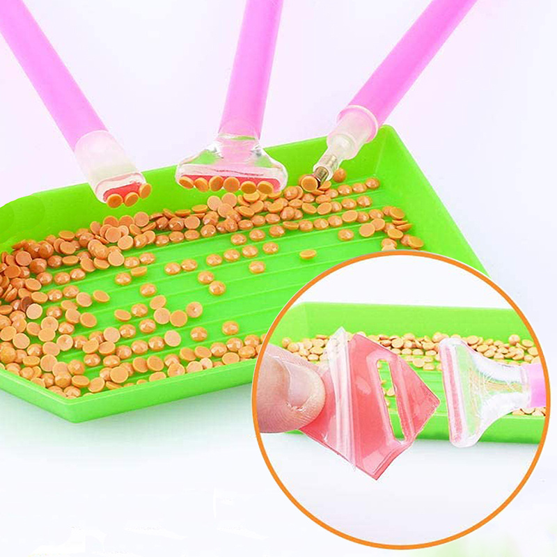 แว็กซ์สำหรับงานเพ้นท์เพชร 40 ช - Nail Art Emerald บทวิจารณ์และราคา