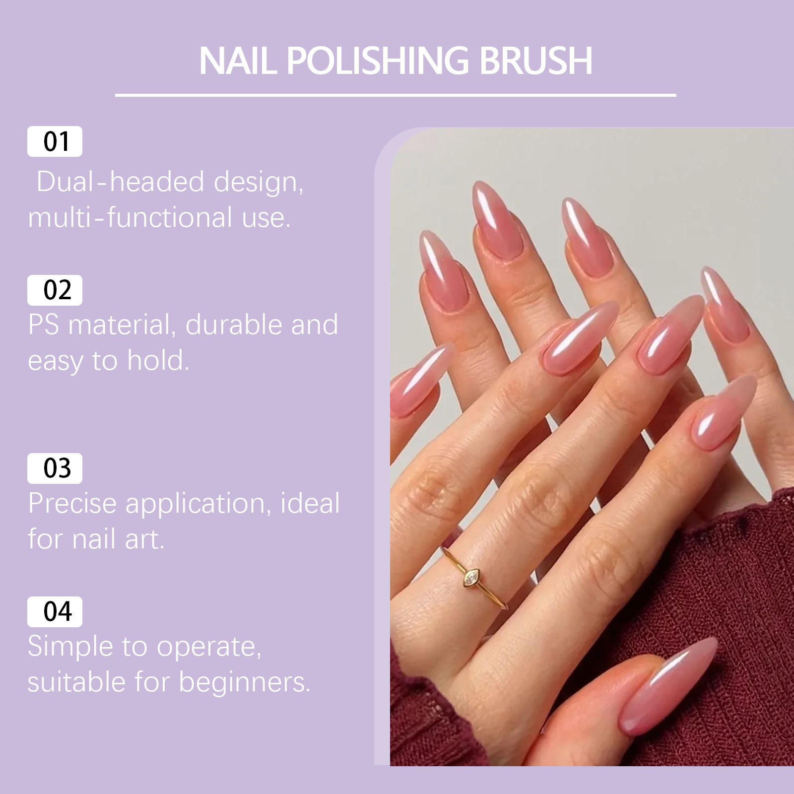 ปากกาซิลิโคนสำหรับตกแต่งเล็บแบ - Nail Art Dotting Tool บทวิจารณ์และราคา