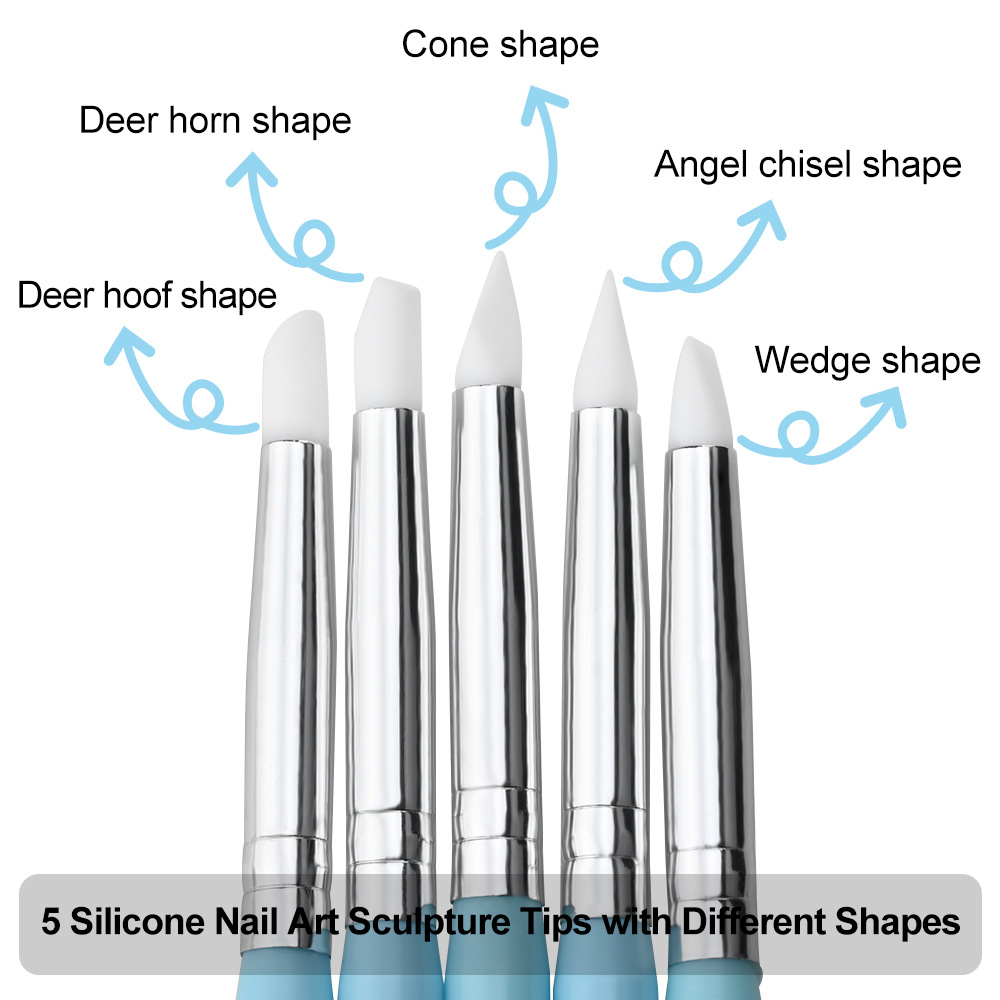 ชุดแปรงเพ้นท์เล็บ 1/3/5/6 ชิ้น - Nail Art Dotting Tool บทวิจารณ์และราคา