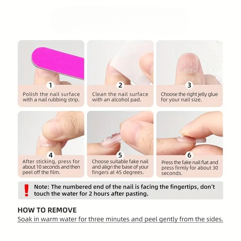 10 ชิ้น ชุดเล็บปลอมทรงสี่เหลี่ - Nail Art Emerald บทวิจารณ์และราคา