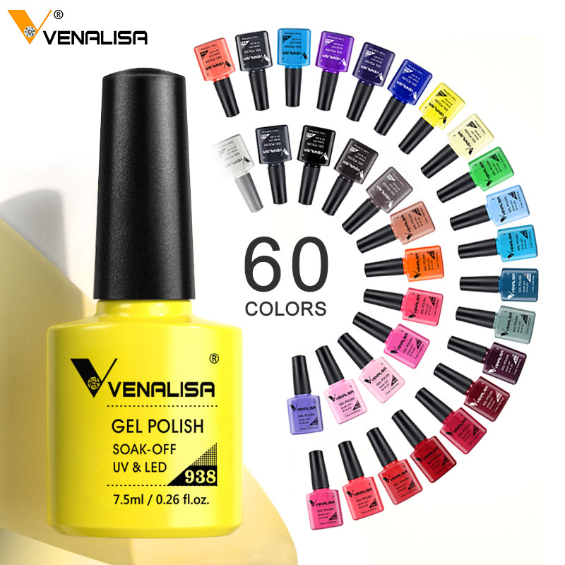 Venalisa 7.5ml เล็บเจล 60 สี G - Nail Art One Piece บทวิจารณ์และราคา
