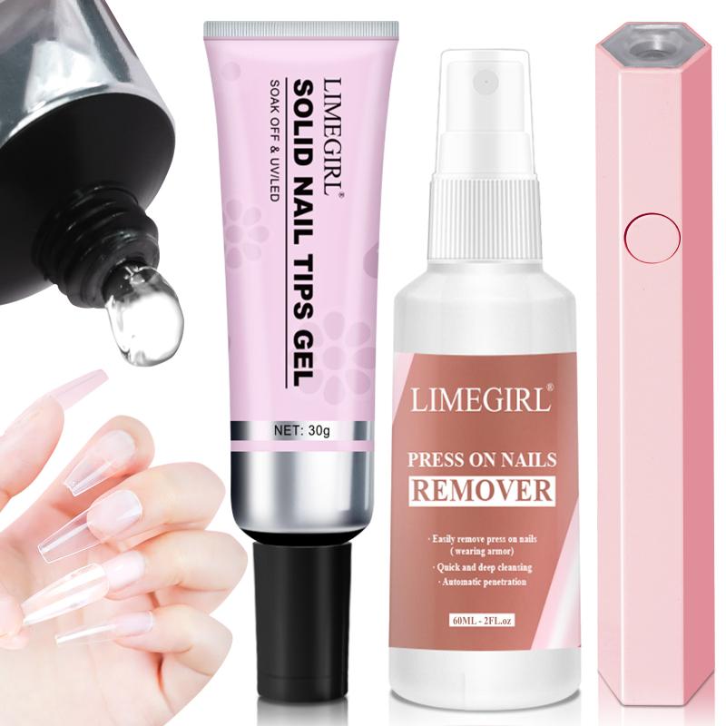เจลติดเล็บปลอมแบบใส 30 กรัม กา - Nail Art Fake Nails บทวิจารณ์และราคา