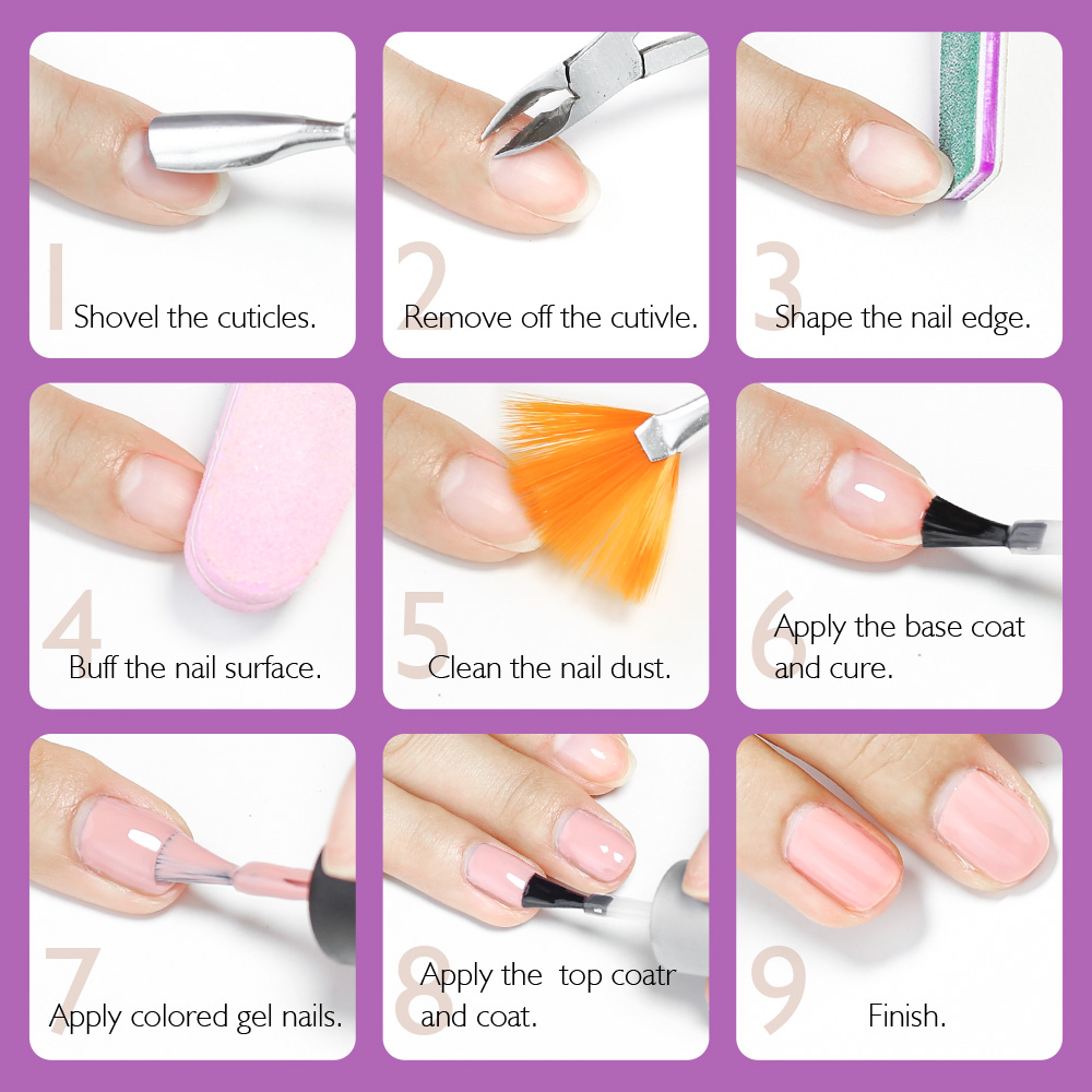 เรนโบว์ กีนี่ 8 มล. ยาทาเล็บสี - Nail Art Lilac บทวิจารณ์และราคา